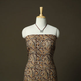 Pedana kalamkari hand block print natural dyed cotton 2pc