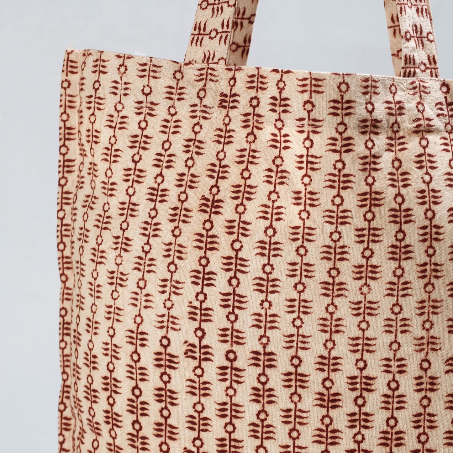  Pedana Kalamkari Block Printed Cotton Shopping Bag 