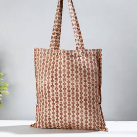  Pedana Kalamkari Block Printed Cotton Shopping Bag 