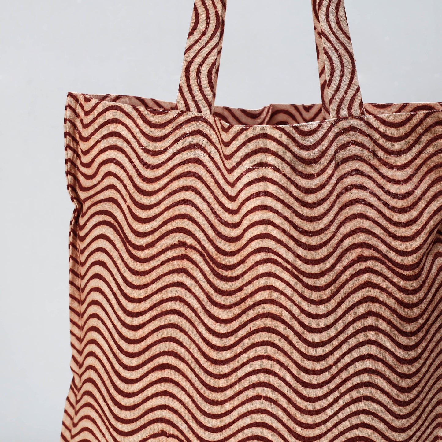  Pedana Kalamkari Block Printed Cotton Shopping Bag 