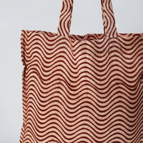  Pedana Kalamkari Block Printed Cotton Shopping Bag 