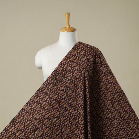 Pedana natural dyed cotton kalamkari fabric 02 - handcrafted