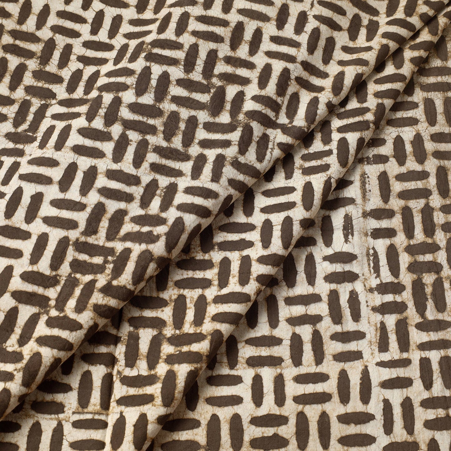 Buy Pipad Block Printed Cotton Fabric Online at iTokri.com