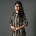 Buy Pipad Block Printed Cotton Long Kurta Online at iTokri.com