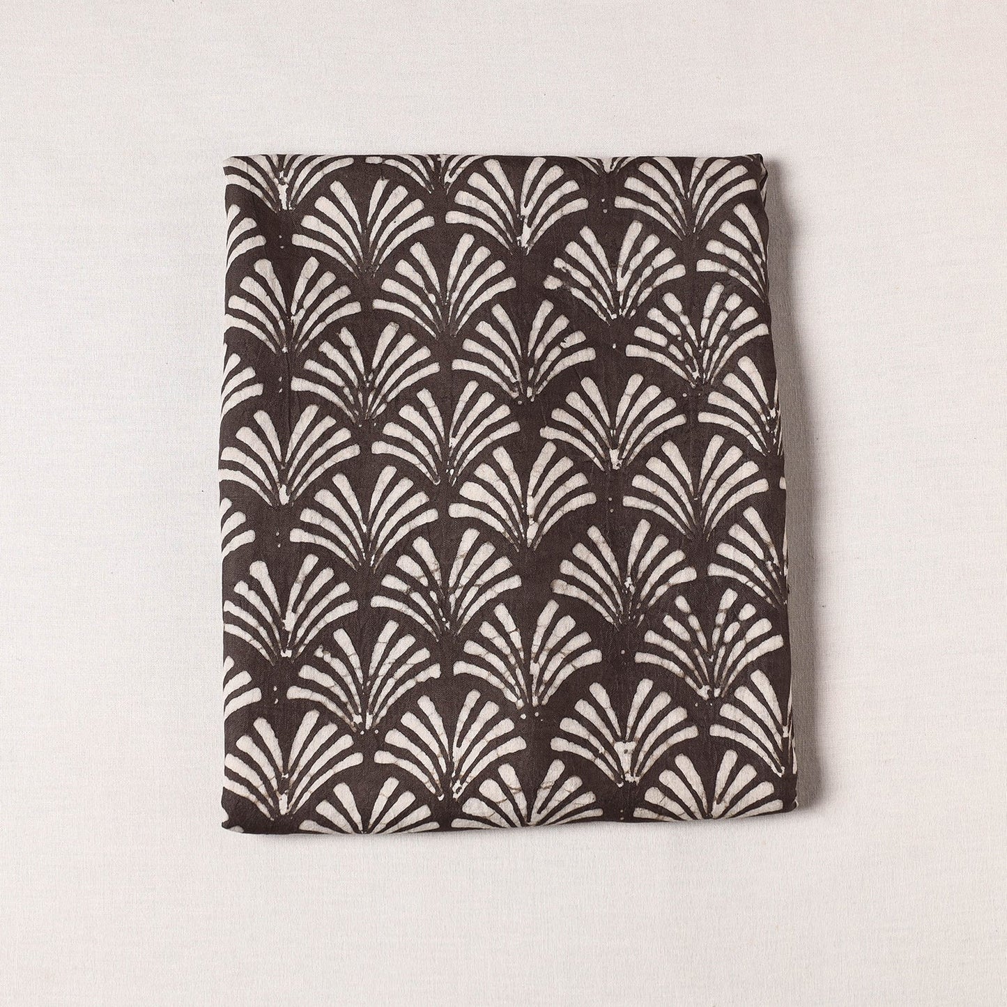  Pipad Block Printing Mulberry Silk Cotton Handloom Precut Fabric 