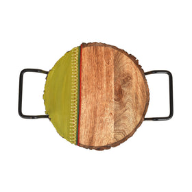 Buy Brown Pizza Server with Metal Handles Online