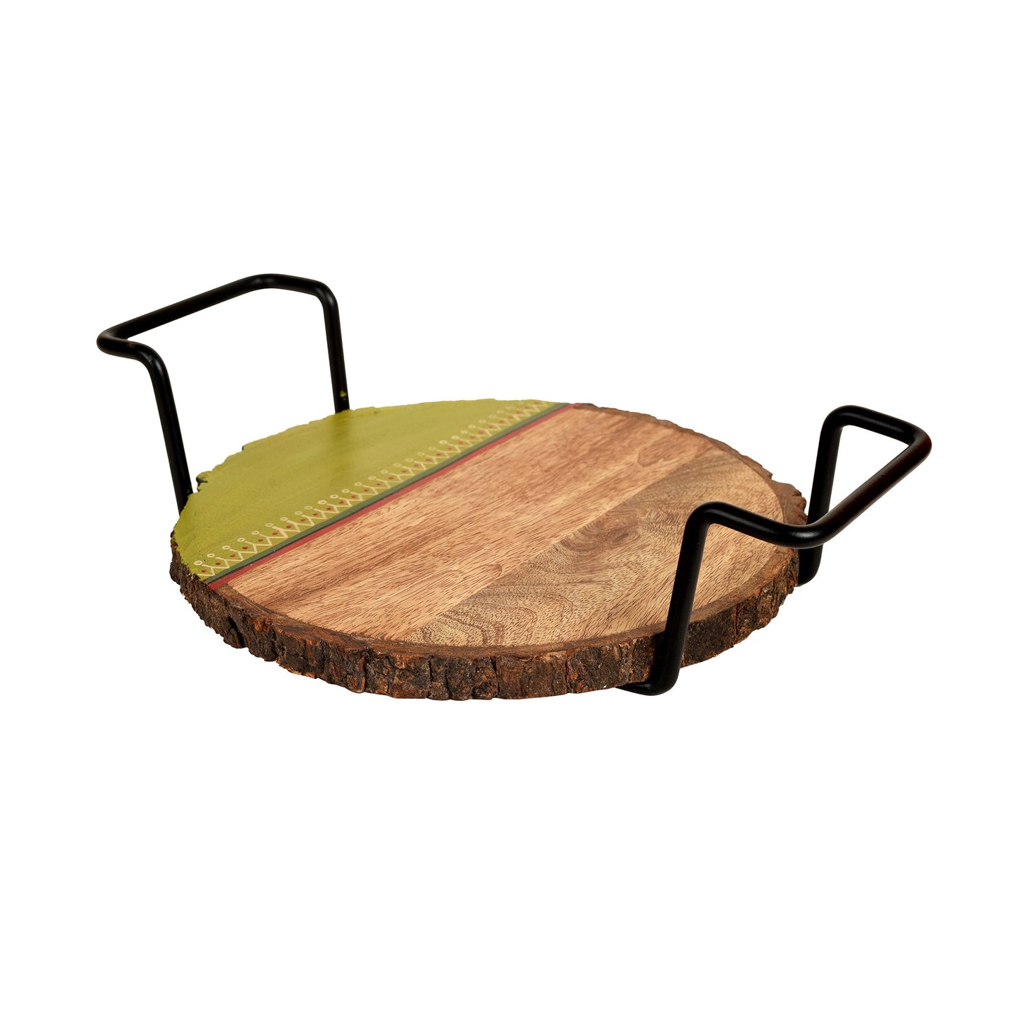 Buy Brown Pizza Server with Metal Handles Online