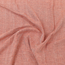 Brown - plain cotton double handloom bed cover (98 x 90 in)