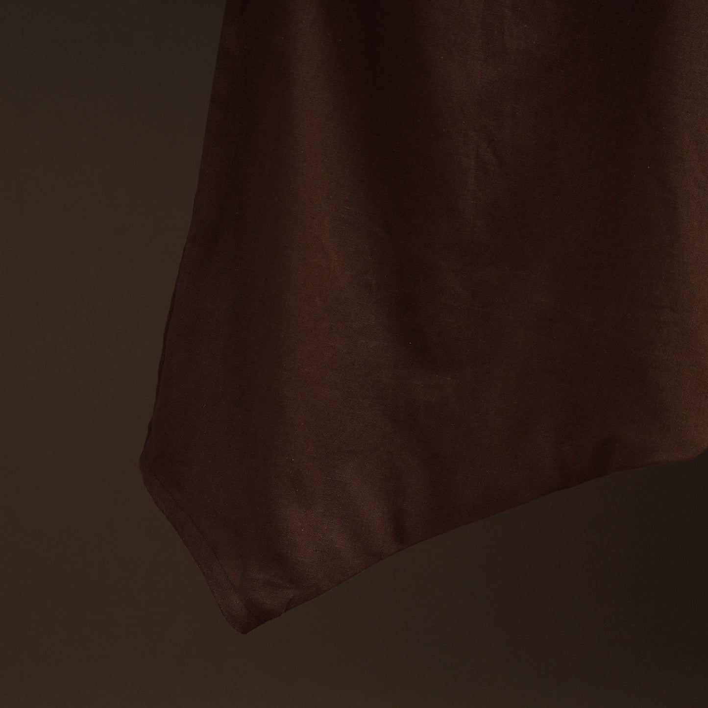 Brown - plain flex cotton elasticated harem pant 18