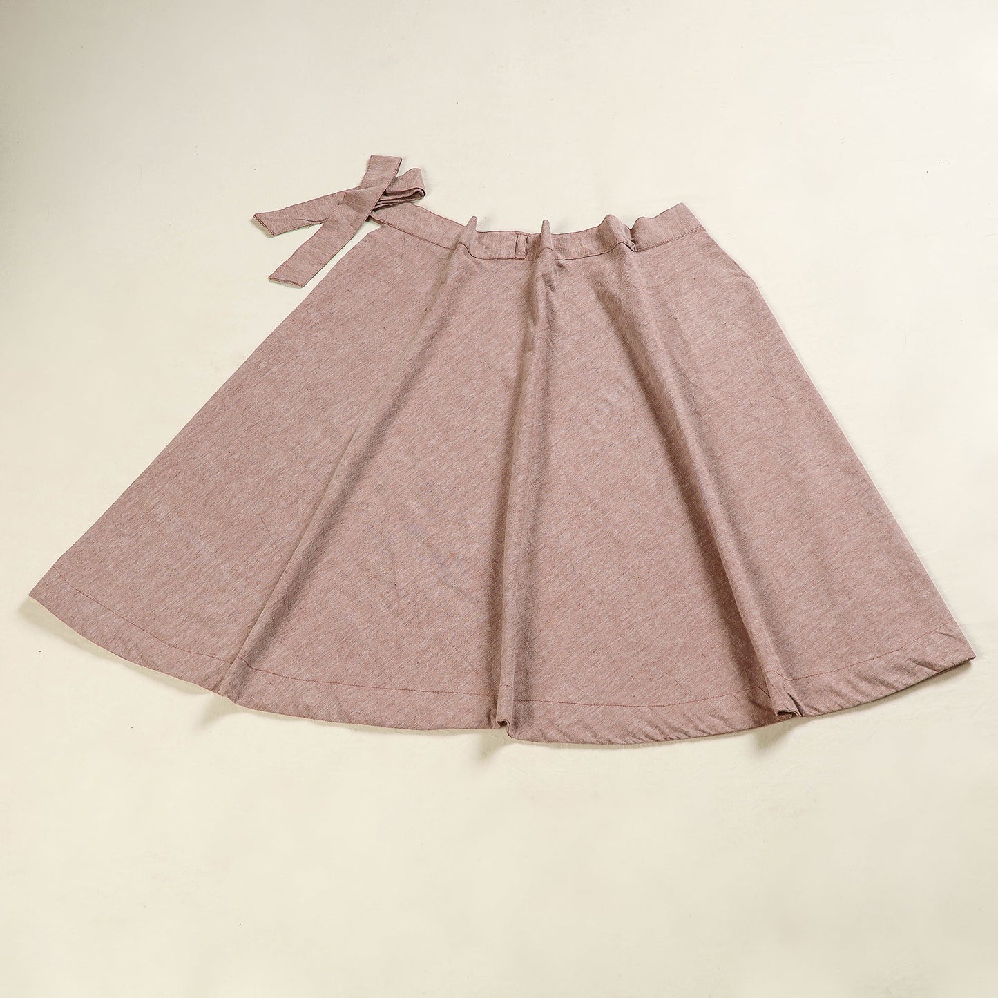 Buy Jhiri Plain Handloom Cotton Wrap Around Skirt l iTokri.com