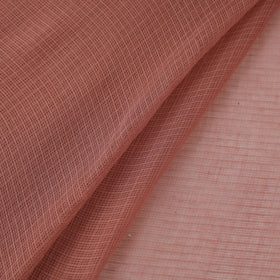 Brown - plain weaving cotton kota doria fabric 13