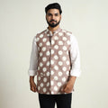 Pochampally Ikat Cotton Nehru Jacket