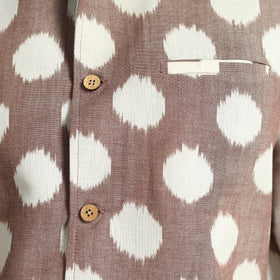 Pochampally Ikat Cotton Nehru Jacket