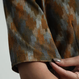  Pochampally Double Ikat Weave Cotton Dress 