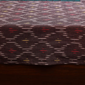 Pochampally ikat with bagh patch cotton bedsheet set 07