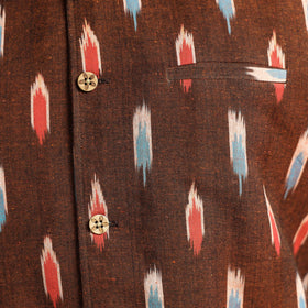 pochampally ikat nehru jacket