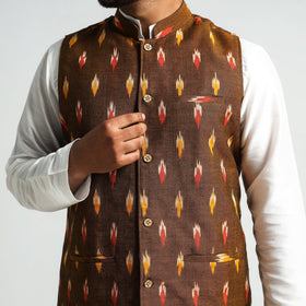 Pochampally Ikat Nehru Jacket