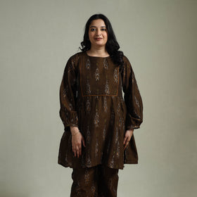 Pochampally ikat cotton co-ord set for women 03