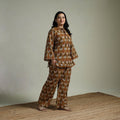 Pochampally ikat cotton co-ord set for women 17