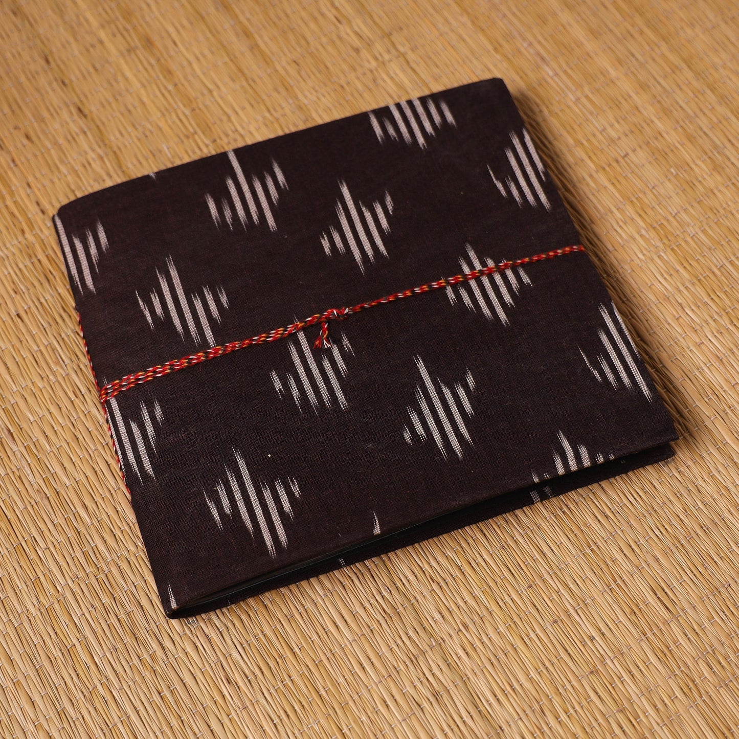 Pochampally ikat fabric cover handmade paper photo album (9