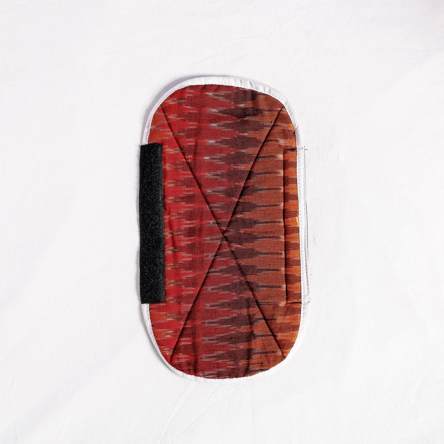 Brown - Pochampally Ikat Handmade Fridge Handle Cover