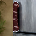 Brown - Pochampally Ikat Handmade Fridge Handle Cover