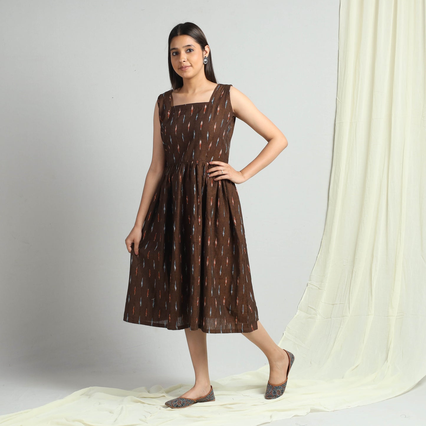 pochampally ikat dress
