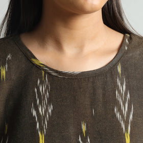 Buy Pochampally Ikat Weave Cotton Dress Online l iTokri.com