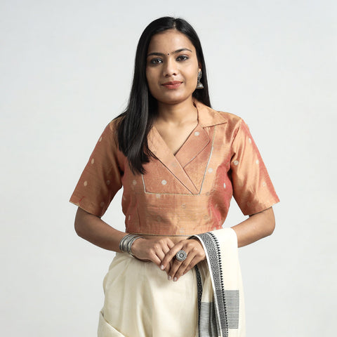 Silk Stitched Blouse
