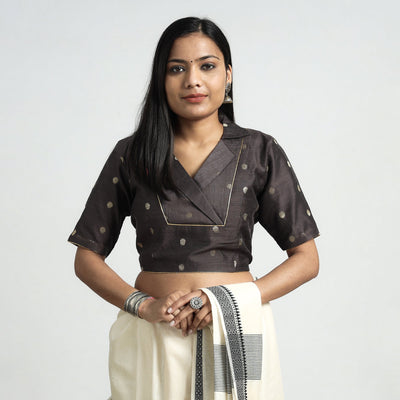  Silk Stitched Blouse