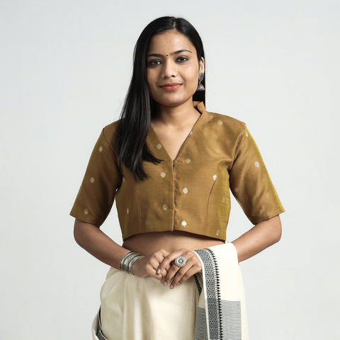  Silk Stitched Blouse
