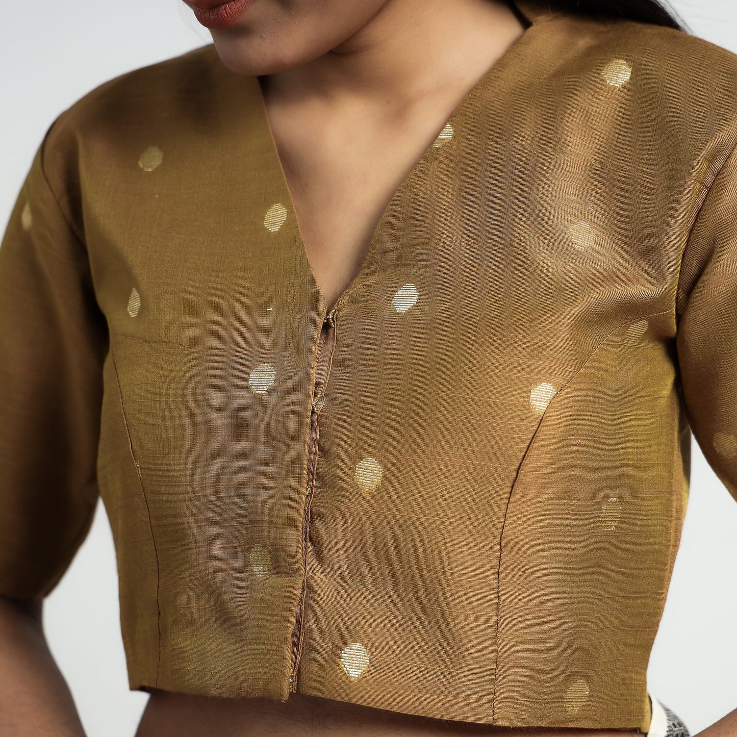  Silk Stitched Blouse
