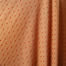 Brown - prewashed cotton jacquard fabric 05 - handcrafted