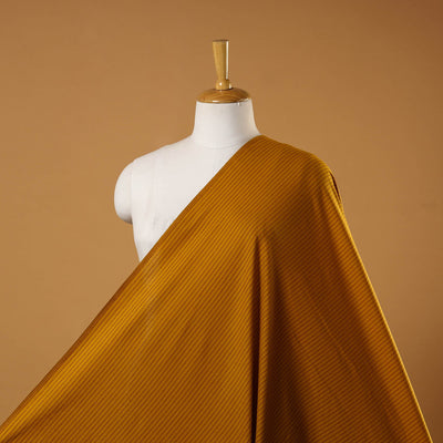 Brown - prewashed cotton jacquard fabric 13 - handcrafted