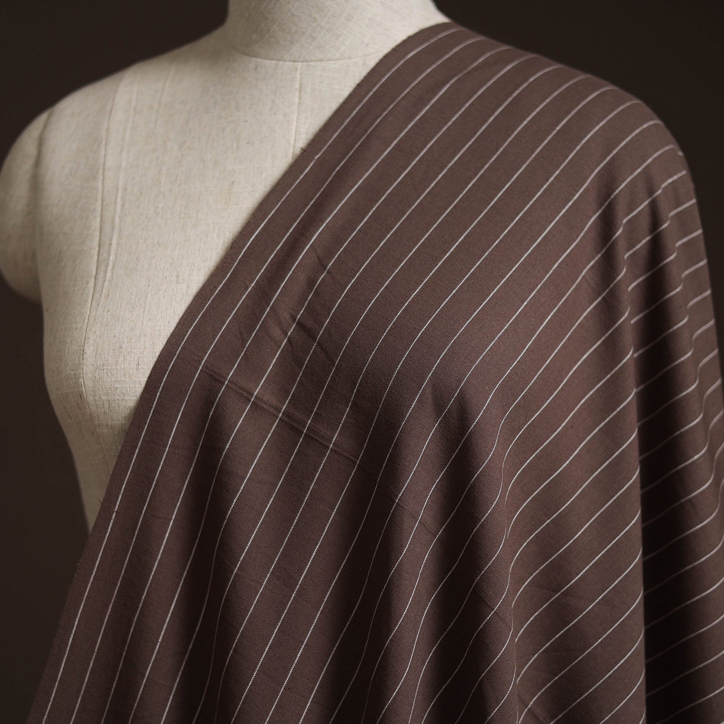 Prewashed cotton jacquard fabric 38 - handcrafted