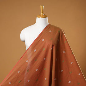 Brown - prewashed cotton jacquard weave fabric 31