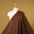 Brown - prewashed cotton plain fabric 19 - handcrafted