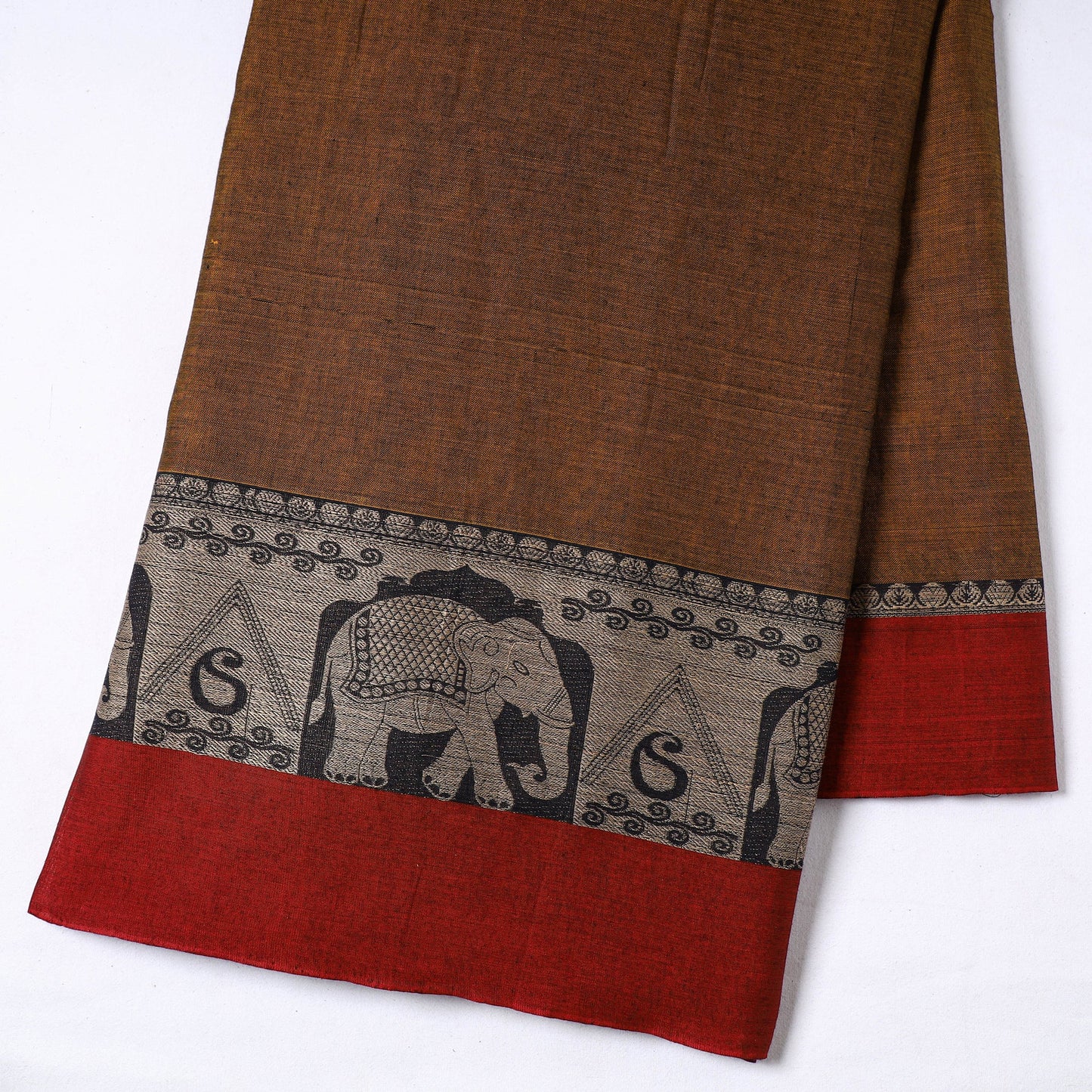 Dharwad Mercerised Cotton Fabric | Thread Border