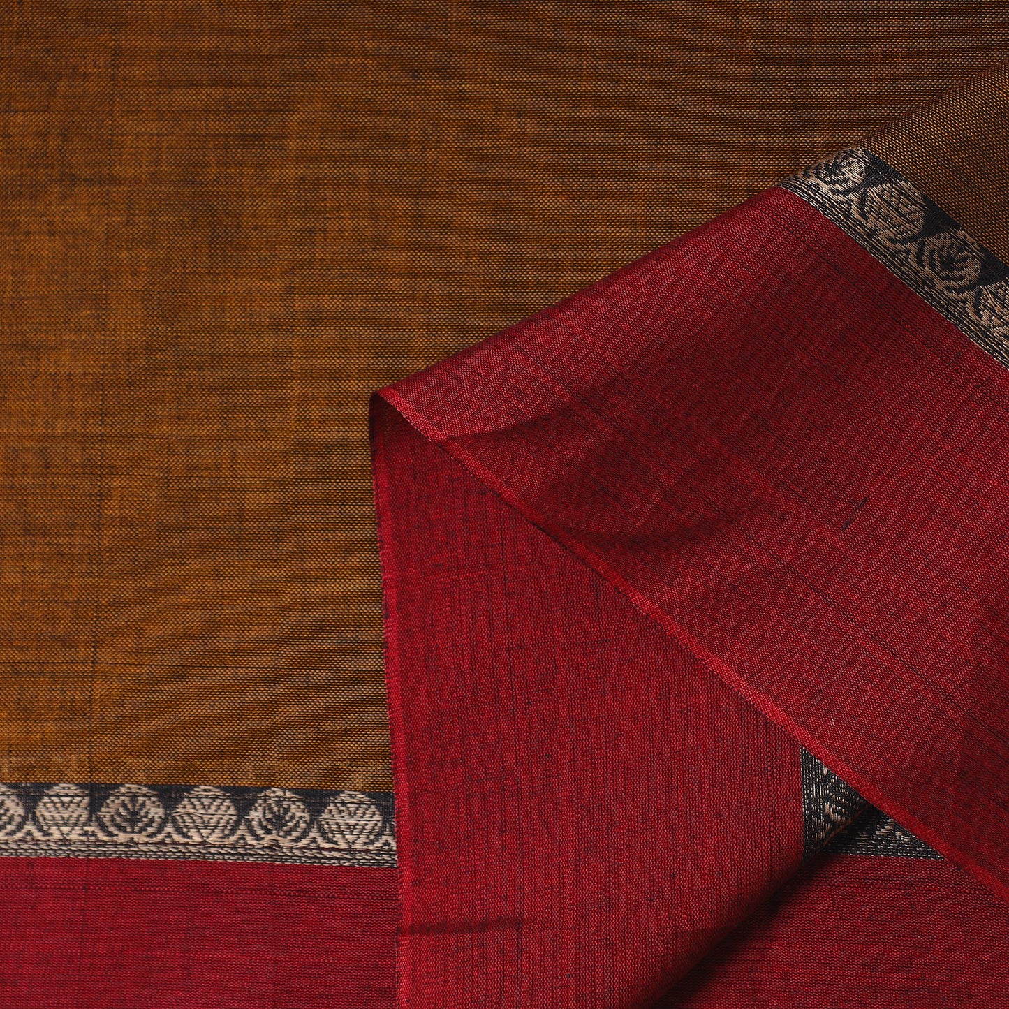 Dharwad Mercerised Cotton Fabric | Thread Border