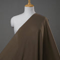 Brown - prewashed plain cotton fabric 42 - handcrafted