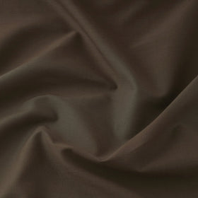 Brown - prewashed plain cotton fabric 42 - handcrafted