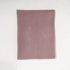 Brown Prewashed Plain Dyed Flex Cotton Precut Fabric