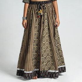 ajrakh long skirt 