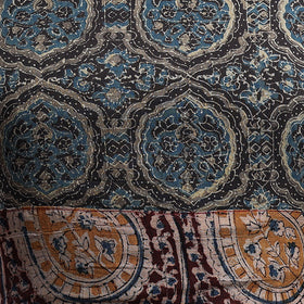 Buy Ajrakh Block Printed Cotton Blouse Piece Online at iTokri.com