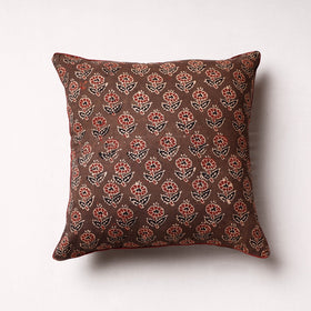Buy Ajrakh Block Printed Cotton Cushion Cover Online at iTokri.com