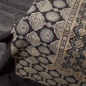Buy Ajrakh Block Printed Cotton Double Bed Cover l iTokri.com
