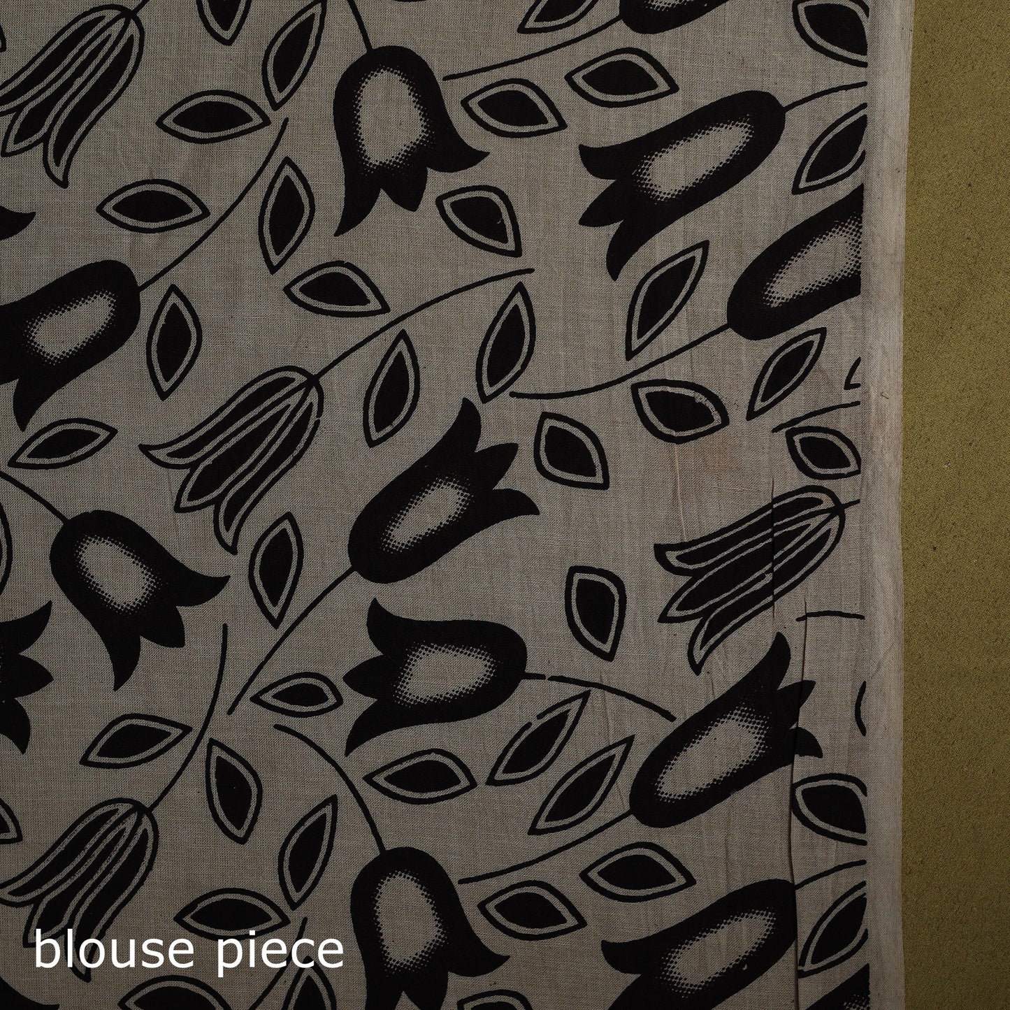 Printed cotton nellore kalamkari saree 03 - handcrafted