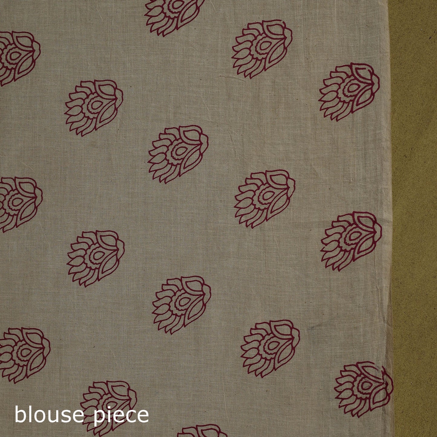 Printed cotton nellore kalamkari saree 42 - handcrafted