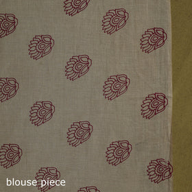 Printed cotton nellore kalamkari saree 42 - handcrafted