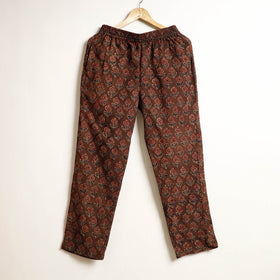 Brown - Ajrakh Block Printed Cotton Night Suit Set
